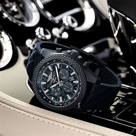 A Classy Chassis: Breitling for Bentley GT Dark Sapphire Edition